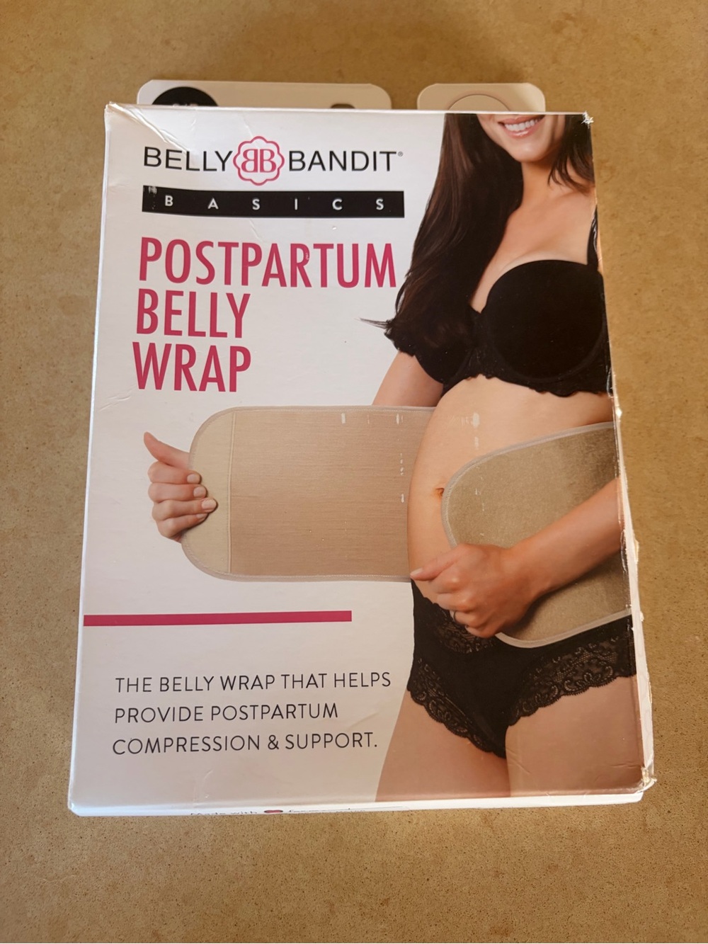 Belly Bandit Postpartum Belly Wrap - Black